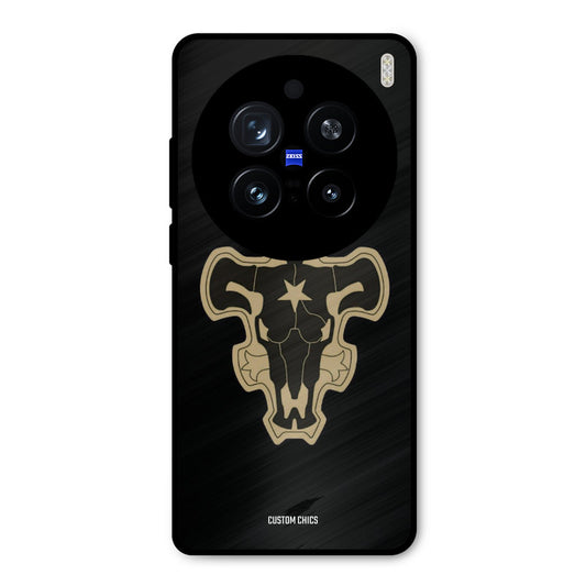 Black Bulls Logo Vivo X200 Pro Mobile Back Cover - Anime PrintShield Case