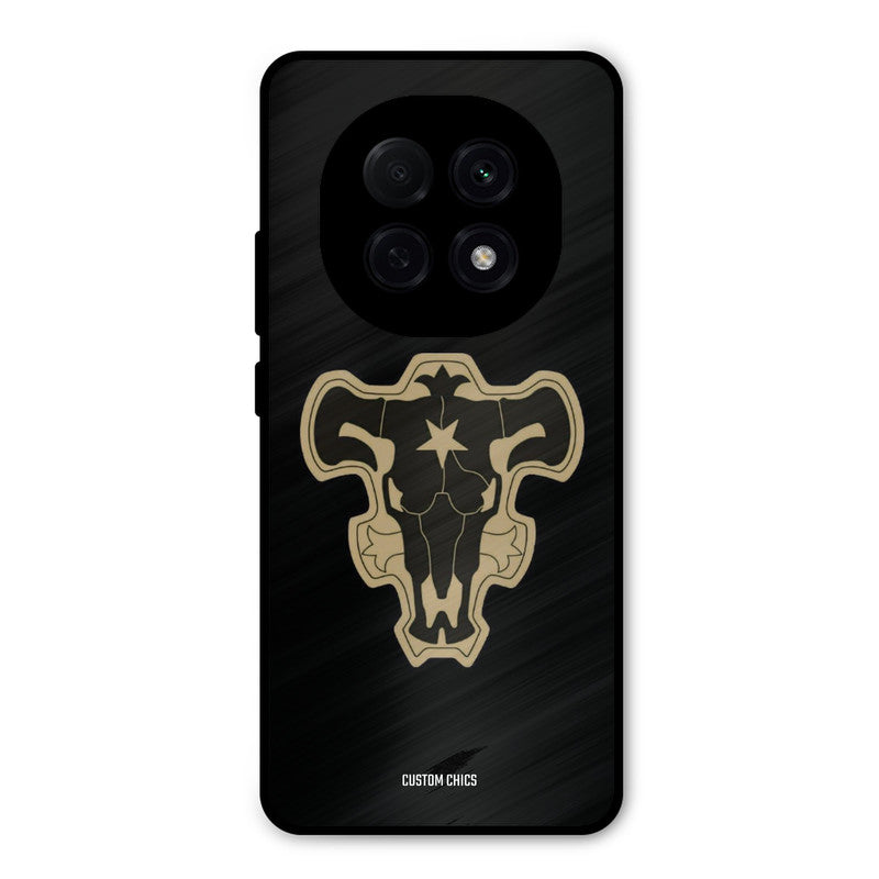Black Bulls Logo Oppo F29 Pro Mobile Back Cover - Anime PrintShield Case