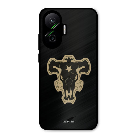 Black Bulls Logo Poco F7 5G Mobile Back Cover - Anime PrintShield Case