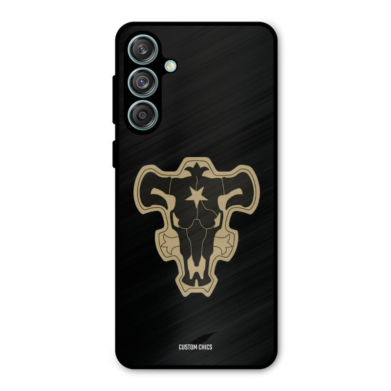 Black Bulls Logo Samsung Galaxy M55 5G Mobile Back Cover - Anime PrintShield Case