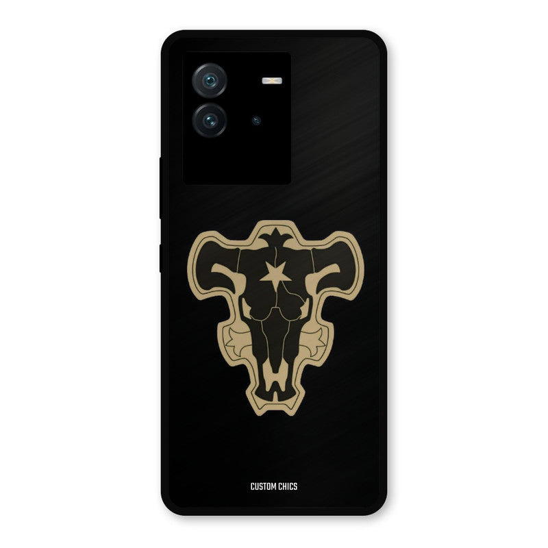 Black Bulls Logo iQoo Neo 6 Mobile Back Cover - Anime PrintShield Case