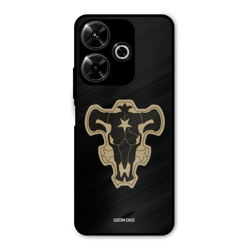 Black Bulls Logo Redmi 13 5G Mobile Back Cover - Anime PrintShield Case
