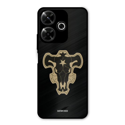 Black Bulls Logo Redmi 13 5G Mobile Back Cover - Anime PrintShield Case