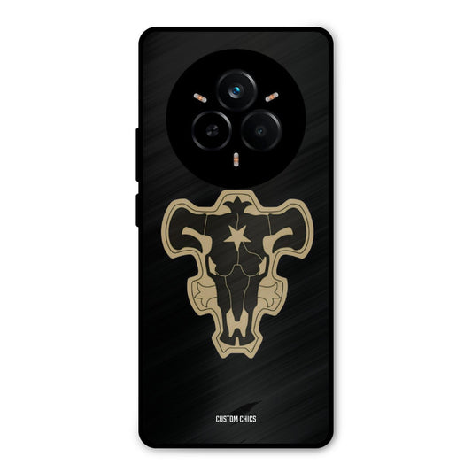 Black Bulls Logo Realme 14 Pro Plus Mobile Back Cover - Anime PrintShield Case