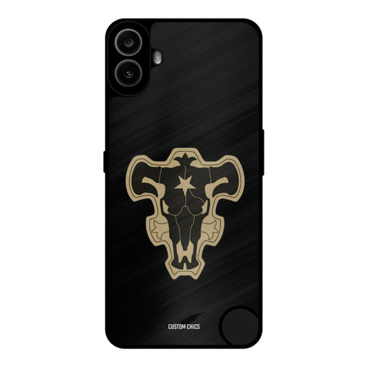 Black Bulls Logo Nothing CMF Phone 1 Mobile Back Cover - Anime PrintShield Case