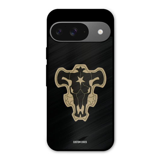Black Bulls Logo Google Pixel 9 Mobile Back Cover - Anime PrintShield Case