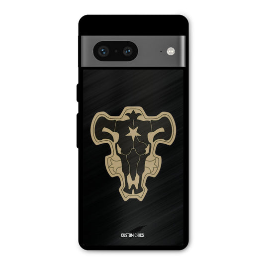 Black Bulls Logo Google Pixel 7 Mobile Back Cover - Anime PrintShield Case