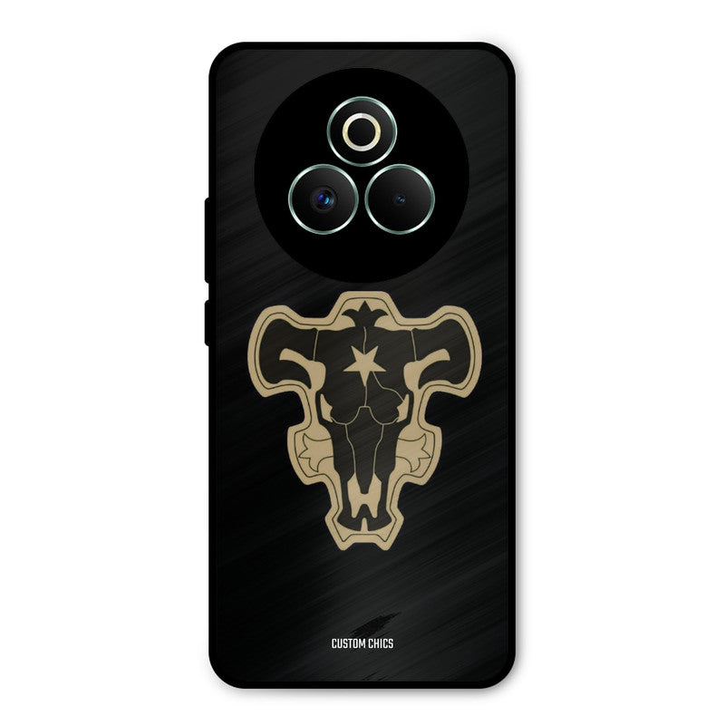 Black Bulls Logo Realme P3 Pro 5G Mobile Back Cover - Anime PrintShield Case