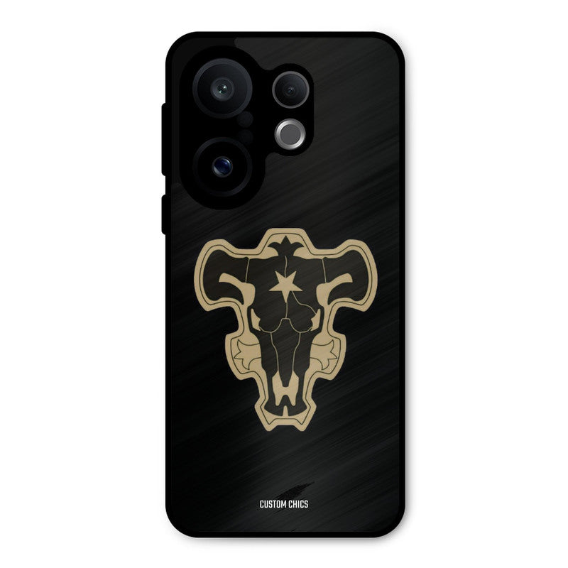 Black Bulls Logo Vivo X200 FE Mobile Back Cover - Anime PrintShield Case