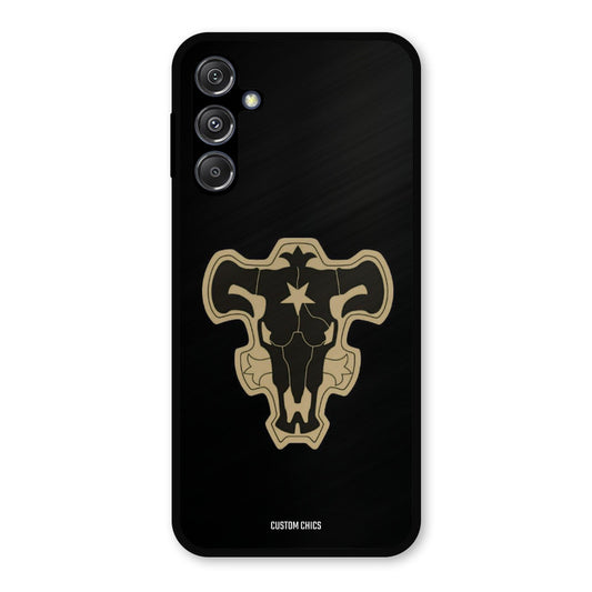 Black Bulls Logo Samsung Galaxy M34 5G Mobile Back Cover - Anime PrintShield Case