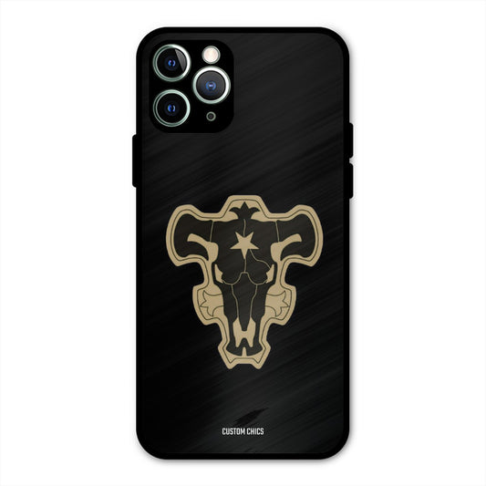 Black Bulls Logo iPhone 11 Pro Max Mobile Back Cover - Anime PrintShield Case