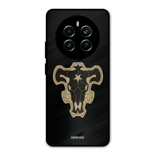 Black Bulls Logo Realme 12 Plus Mobile Back Cover - Anime PrintShield Case