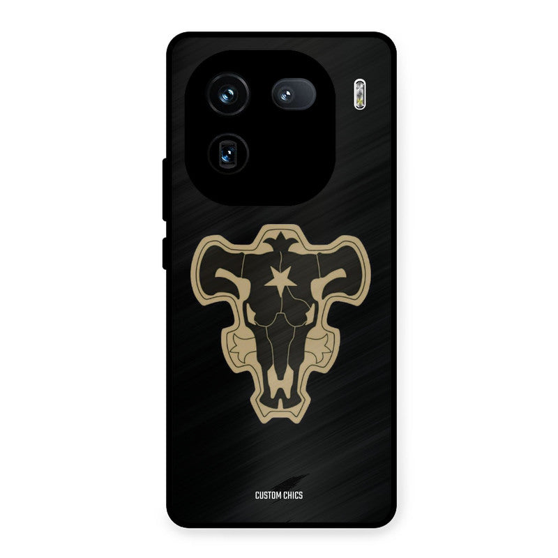 Black Bulls Logo iQOO 12 Mobile Back Cover - Anime PrintShield Case