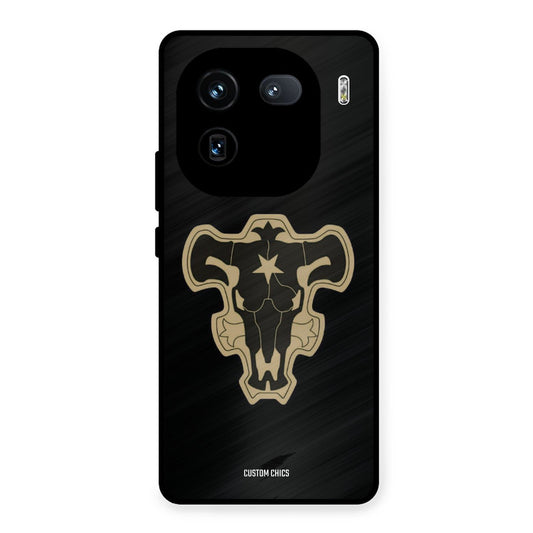 Black Bulls Logo iQOO 12 Mobile Back Cover - Anime PrintShield Case