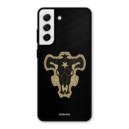 Black Bulls Logo Samsung Galaxy S21 FE 5G Mobile Back Cover - Anime PrintShield Case
