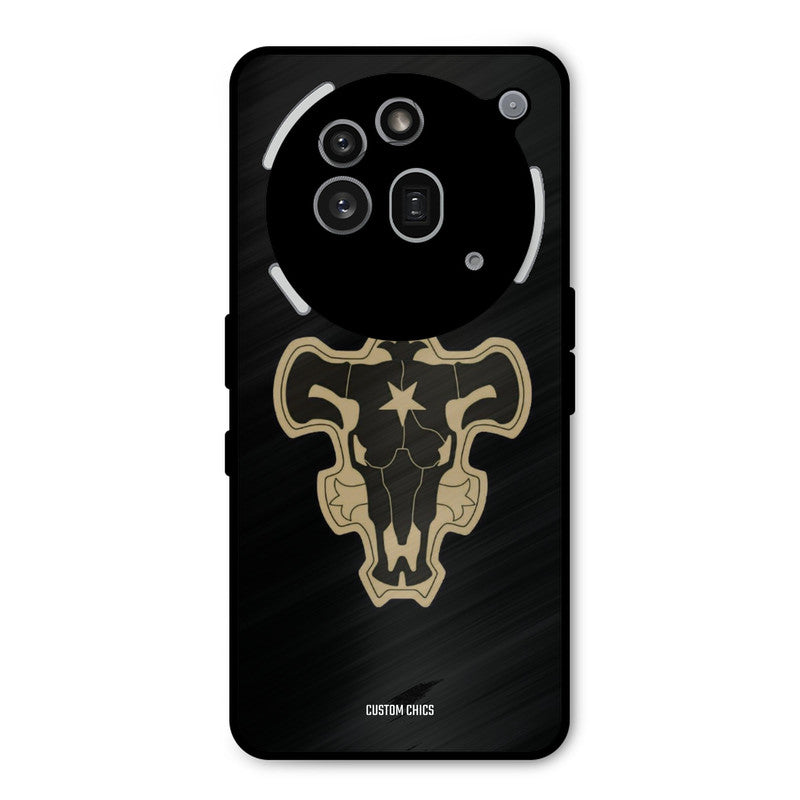 Black Bulls Logo Nothing Phone 3A Pro Mobile Back Cover - Anime PrintShield Case