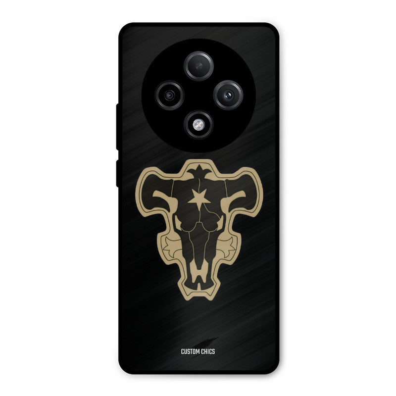 Black Bulls Logo Oppo F27 Pro Plus 5G Mobile Back Cover - Anime PrintShield Case