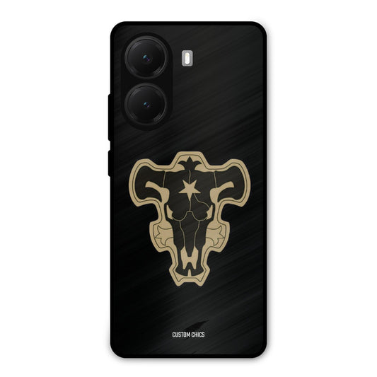 Black Bulls Logo Poco X7 Pro Mobile Back Cover - Anime PrintShield Case