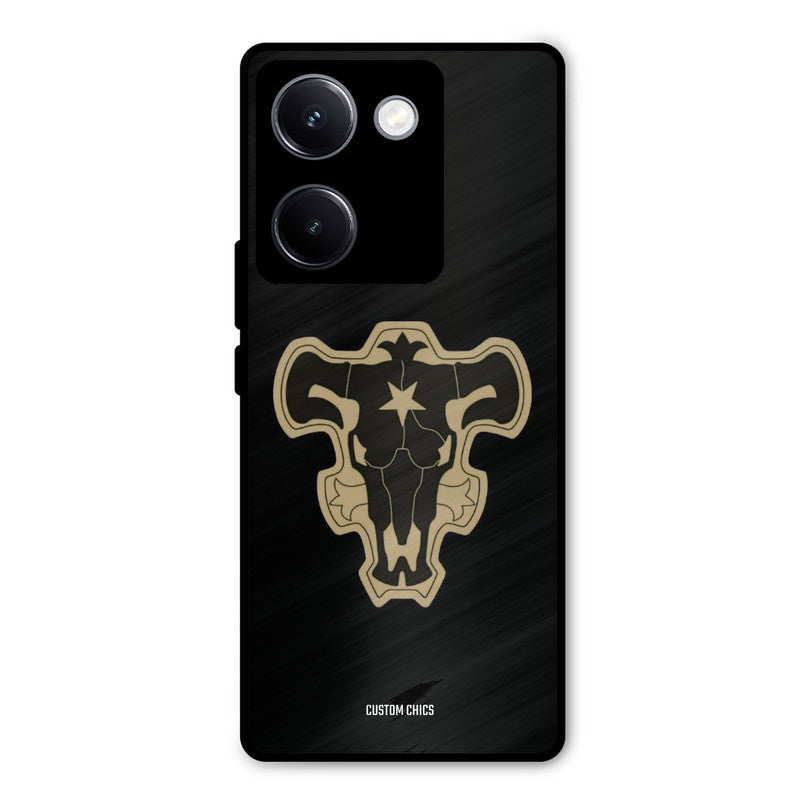 Black Bulls Logo Vivo Y300 Plus Mobile Back Cover - Anime PrintShield Case
