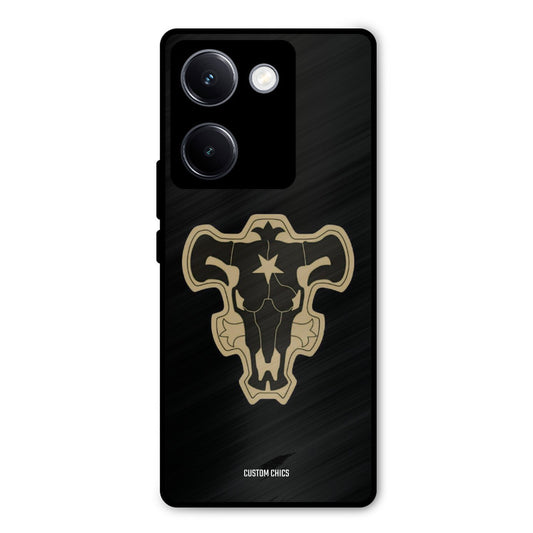 Black Bulls Logo Vivo Y300 Plus Mobile Back Cover - Anime PrintShield Case