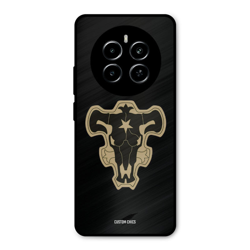 Black Bulls Logo Realme P1 5G Mobile Back Cover - Anime PrintShield Case