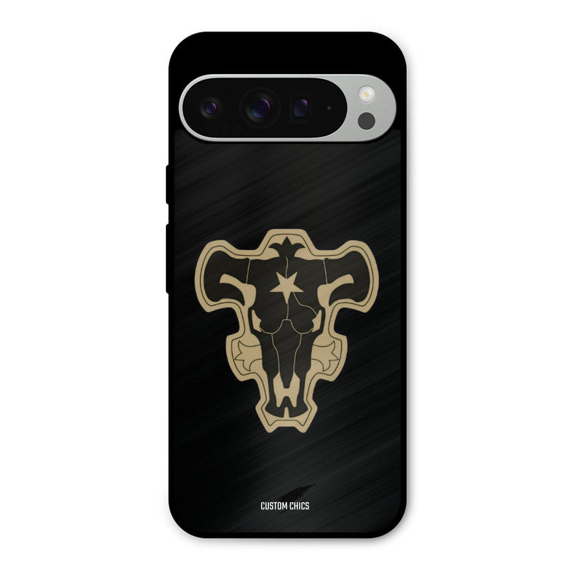Black Bulls Logo Google Pixel 9 Pro XL Mobile Back Cover - Anime PrintShield Case