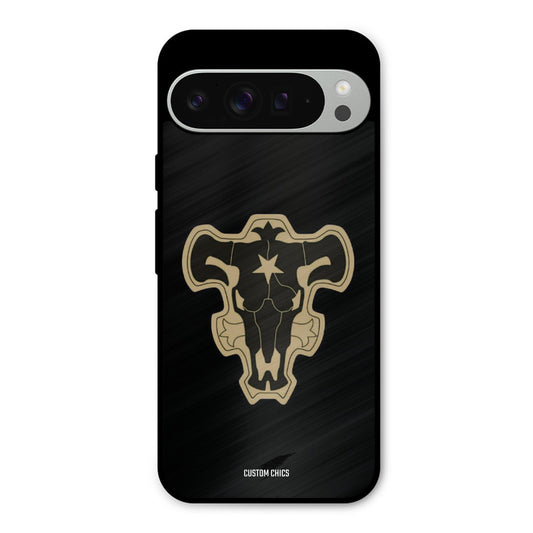 Black Bulls Logo Google Pixel 9 Pro XL Mobile Back Cover - Anime PrintShield Case