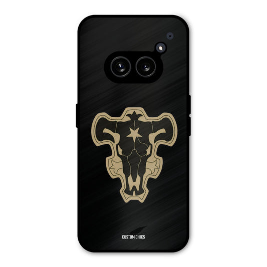 Black Bulls Logo Nothing Phone 2a Mobile Back Cover - Anime PrintShield Case