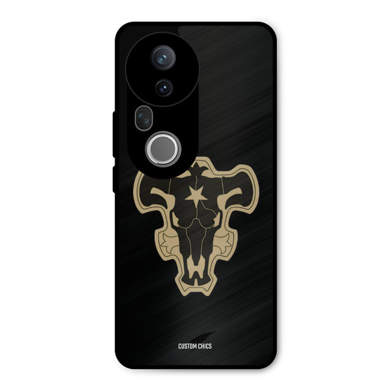 Black Bulls Logo Vivo T4 Ultra Mobile Back Cover - Anime PrintShield Case