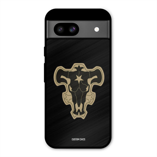 Black Bulls Logo Google Pixel 8a Mobile Back Cover - Anime PrintShield Case
