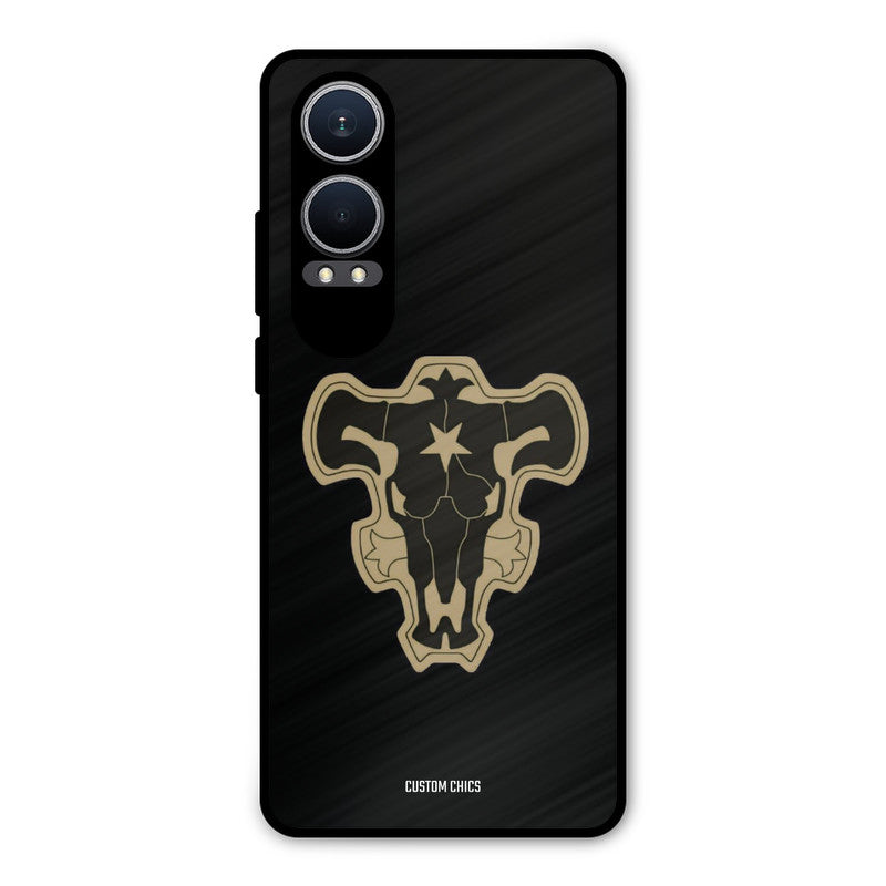 Black Bulls Logo Oneplus Nord CE4 Lite Mobile Back Cover - Anime PrintShield Case