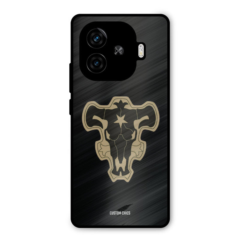 Black Bulls Logo iQoo Z9 Turbo Mobile Back Cover - Anime PrintShield Case
