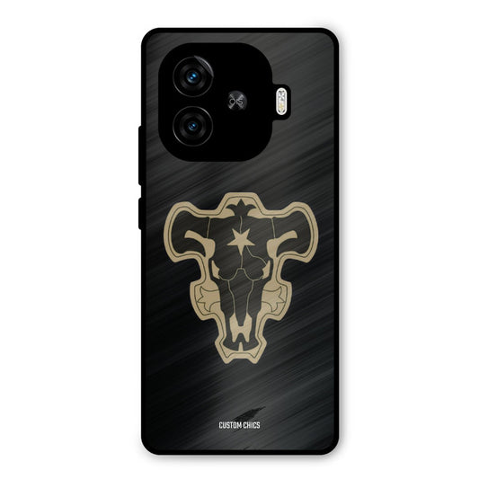 Black Bulls Logo iQoo Z9 Turbo Mobile Back Cover - Anime PrintShield Case
