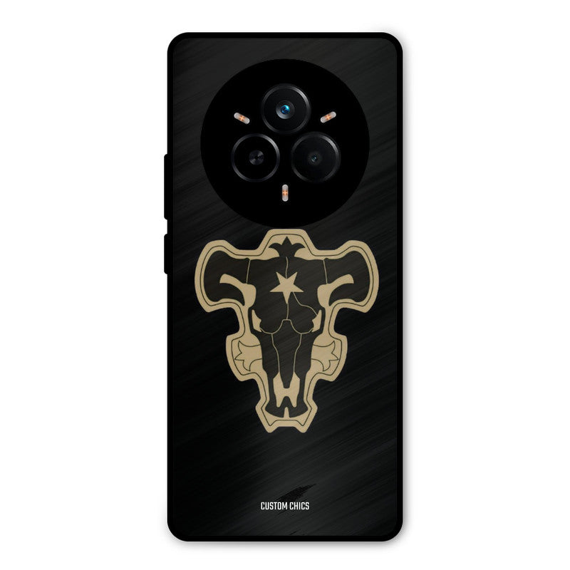 Black Bulls Logo Realme 14 Pro Mobile Back Cover - Anime PrintShield Case