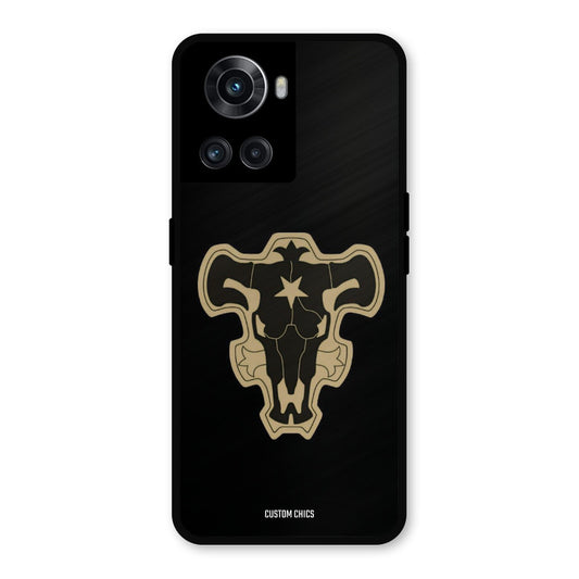 Black Bulls Logo OnePlus 10R Mobile Back Cover - Anime PrintShield Case