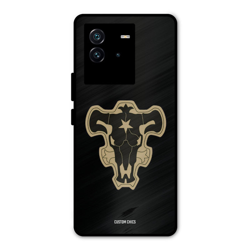 Black Bulls Logo iQOO Neo 6 5G Mobile Back Cover - Anime PrintShield Case
