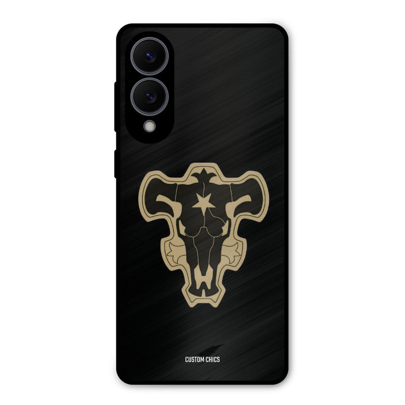 Black Bulls Logo Samsung Galaxy S25 Edge Mobile Back Cover - Anime PrintShield Case