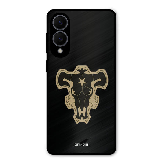 Black Bulls Logo Samsung Galaxy S25 Edge Mobile Back Cover - Anime PrintShield Case