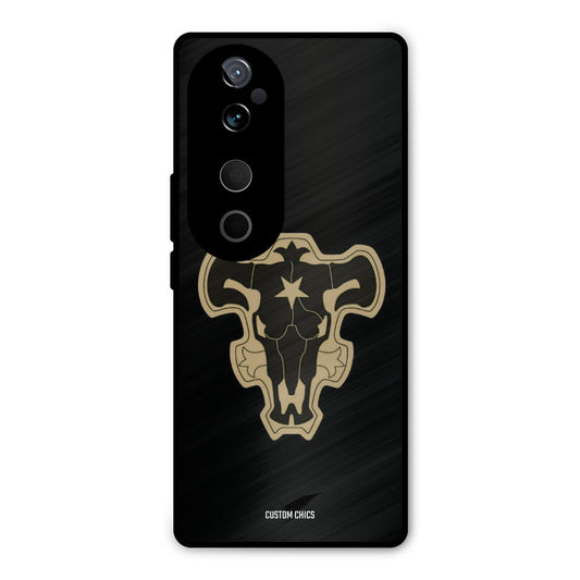 Black Bulls Logo Vivo V40 Pro Mobile Back Cover - Anime PrintShield Case