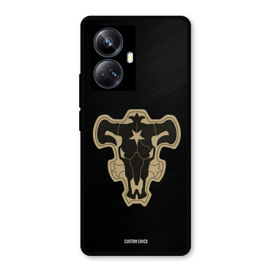Black Bulls Logo Realme 10 Pro Plus Mobile Back Cover - Anime PrintShield Case