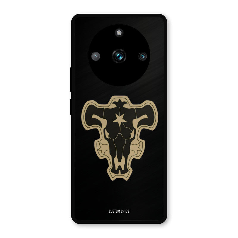 Black Bulls Logo Realme 11 Pro Plus Mobile Back Cover - Anime PrintShield Case