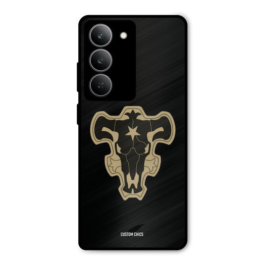 Black Bulls Logo Realme 14x Mobile Back Cover - Anime PrintShield Case