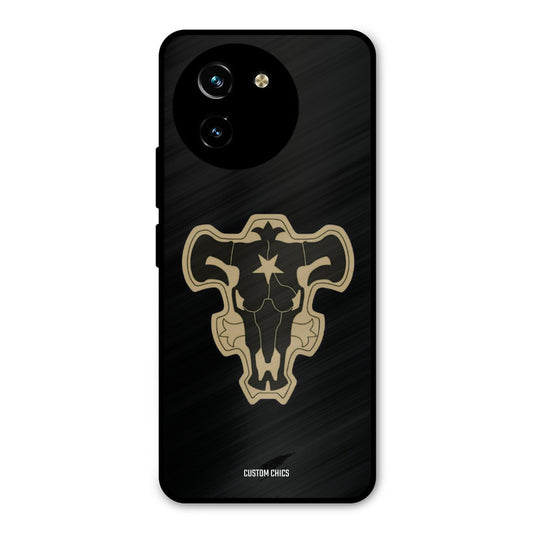 Black Bulls Logo Vivo Y200i Mobile Back Cover - Anime PrintShield Case