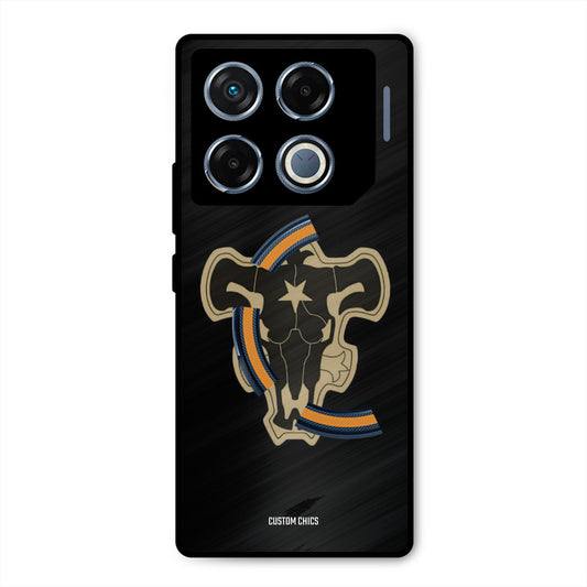 Black Bulls Logo Infinix GT 20 Pro Mobile Back Cover - Anime PrintShield Case