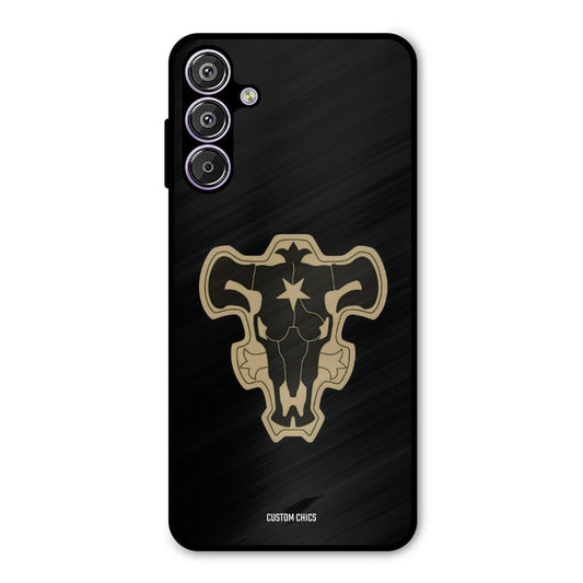 Black Bulls Logo Samsung Galaxy M15 Mobile Back Cover - Anime PrintShield Case