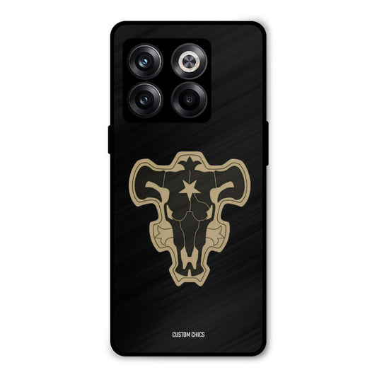 Black Bulls Logo Oneplus 10T Mobile Back Cover - Anime PrintShield Case