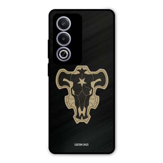 Black Bulls Logo Oppo A3 Pro Mobile Back Cover - Anime PrintShield Case