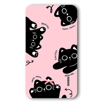 Black Cat Pattern Case – Premium PrintShield Mobile Cover
