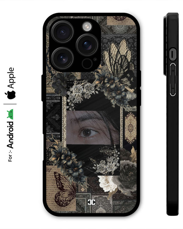Black Eyes Butterfly Case – Premium PrintShield Mobile Cover