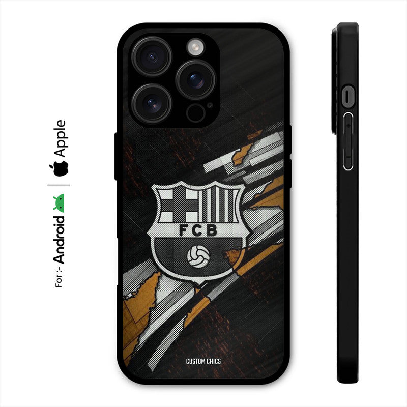Black FCB Logo Case – Premium PrintShield Mobile Cover
